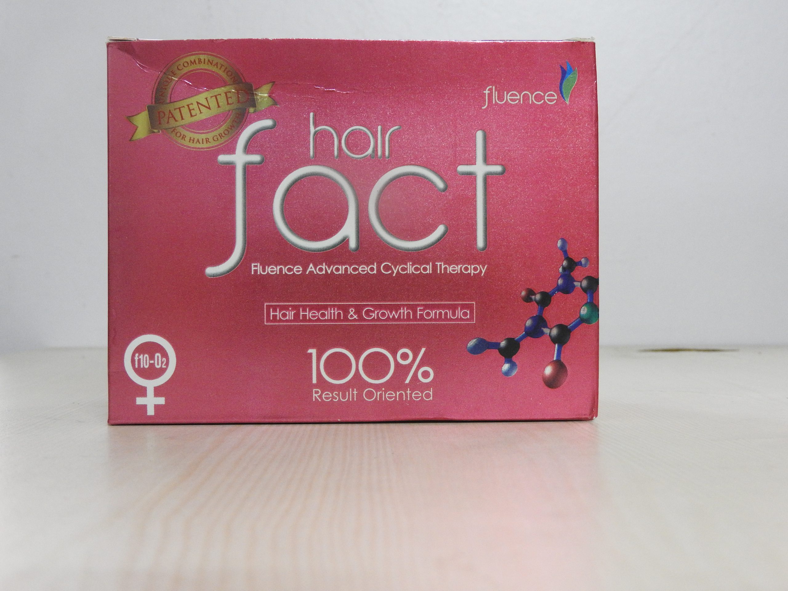 HAIR FACT F10O2 Strip of 8 Capsule/tablet Prevent Female Hair