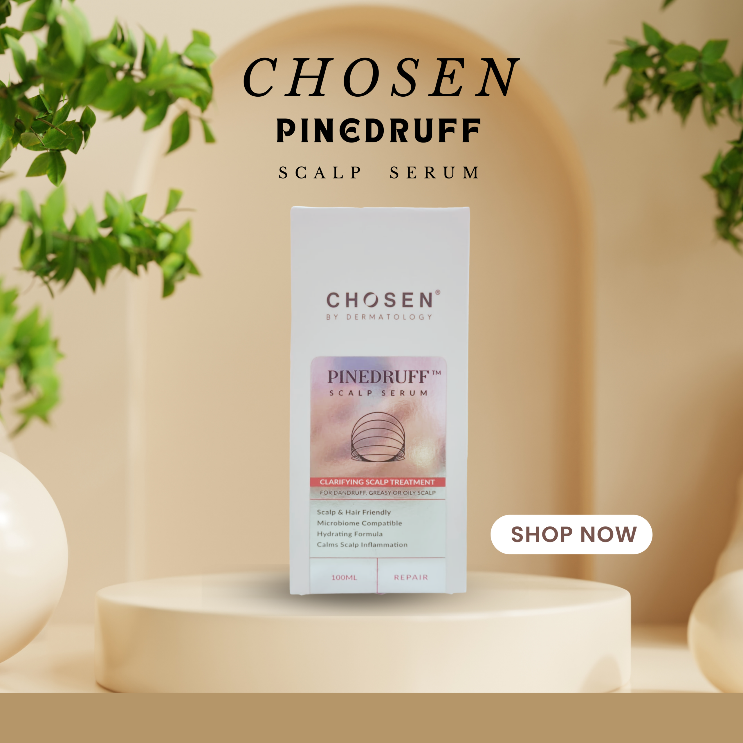 Pinedruff Scalp Serum (Anti Dandruff)