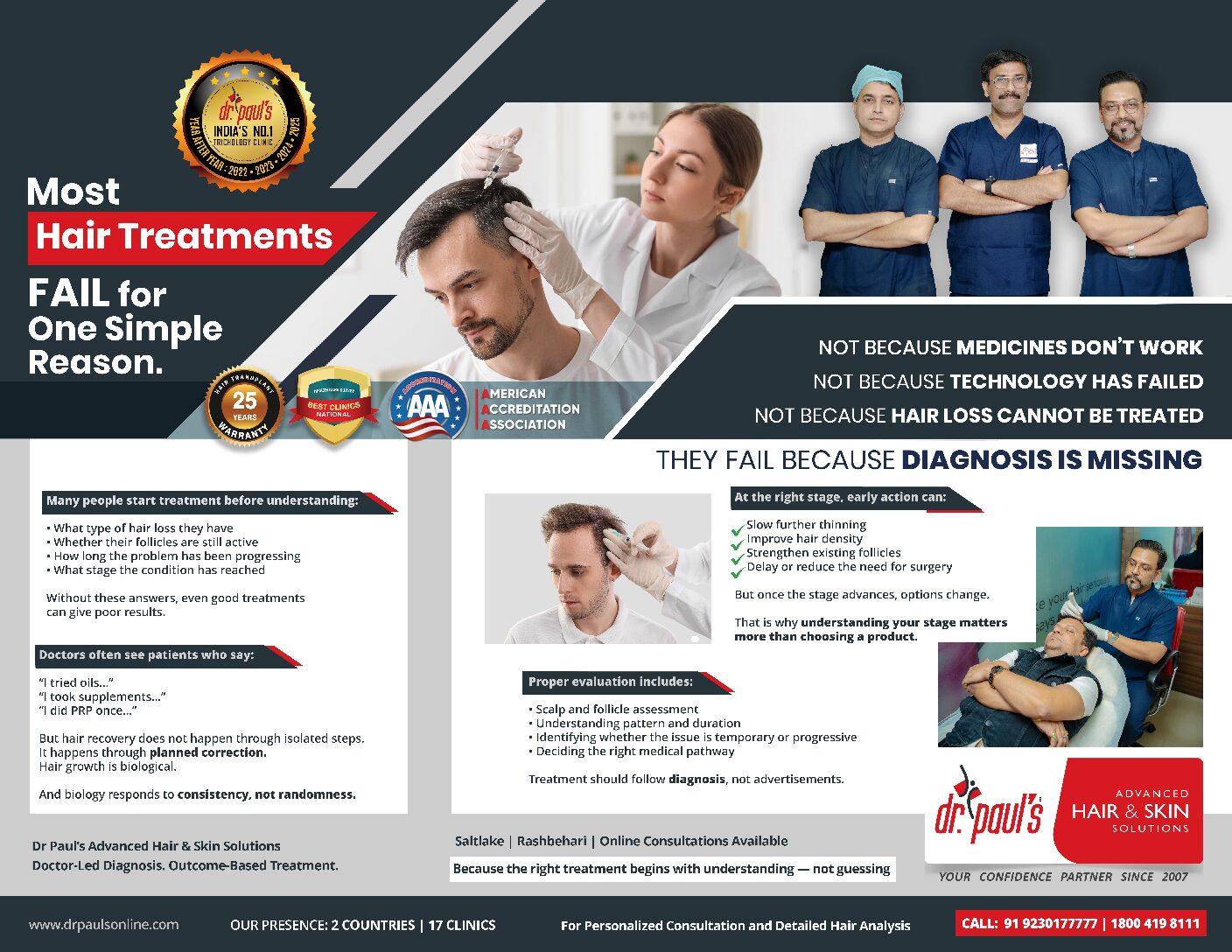 Why Most Hair Treatments Fail — And What Most People Get Wrong